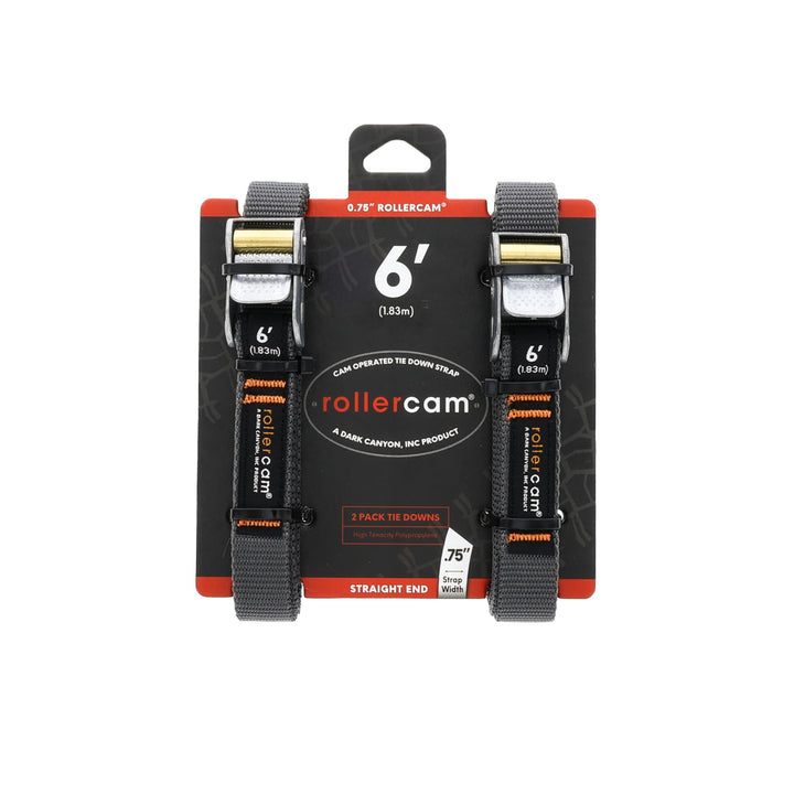 1,9 cm Rollercam gerades Ende (2er-Pack) (1,9 m) 6 Foot, 6 Foot