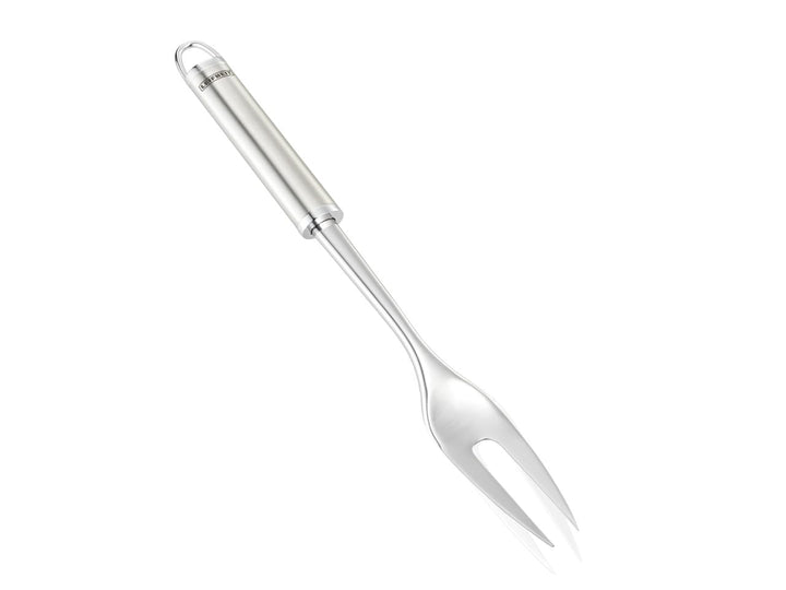 Leifheit Fleischgabel ProLine-Serie, spitze Bratengabel 33 cm, Grillgabel aus rostfreiem Edelstahl,