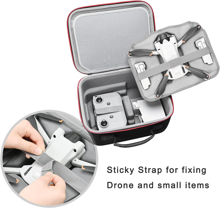 RLSOCO Tasche für DJI Mini 3/DJI Mini 3 Pro - passend für Mini 3/Mini 3 Pro Zubehör: RC-N1/ RC Contr