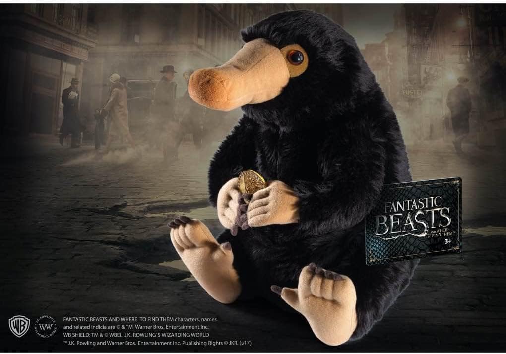 The Noble Collection Fantastic Beasts Niffler Collector's Plush - Officially Licensed 13in (33cm) Pl