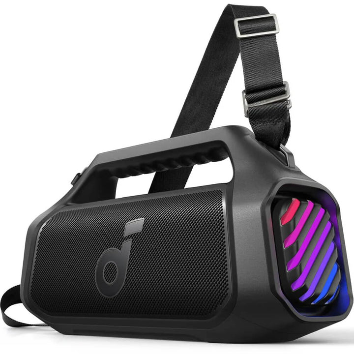 Soundcore by Anker, Boom 2 Plus Bluetooth Lautsprecher, Schwarz