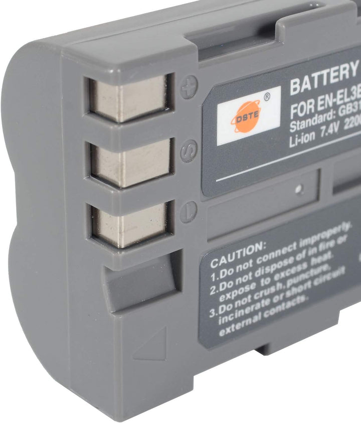 DSTE® Batterie Griff Kompatibel für Nikon D700 D300 D300S D900 DSLR Digital Kamera als MB-D10 mit (2