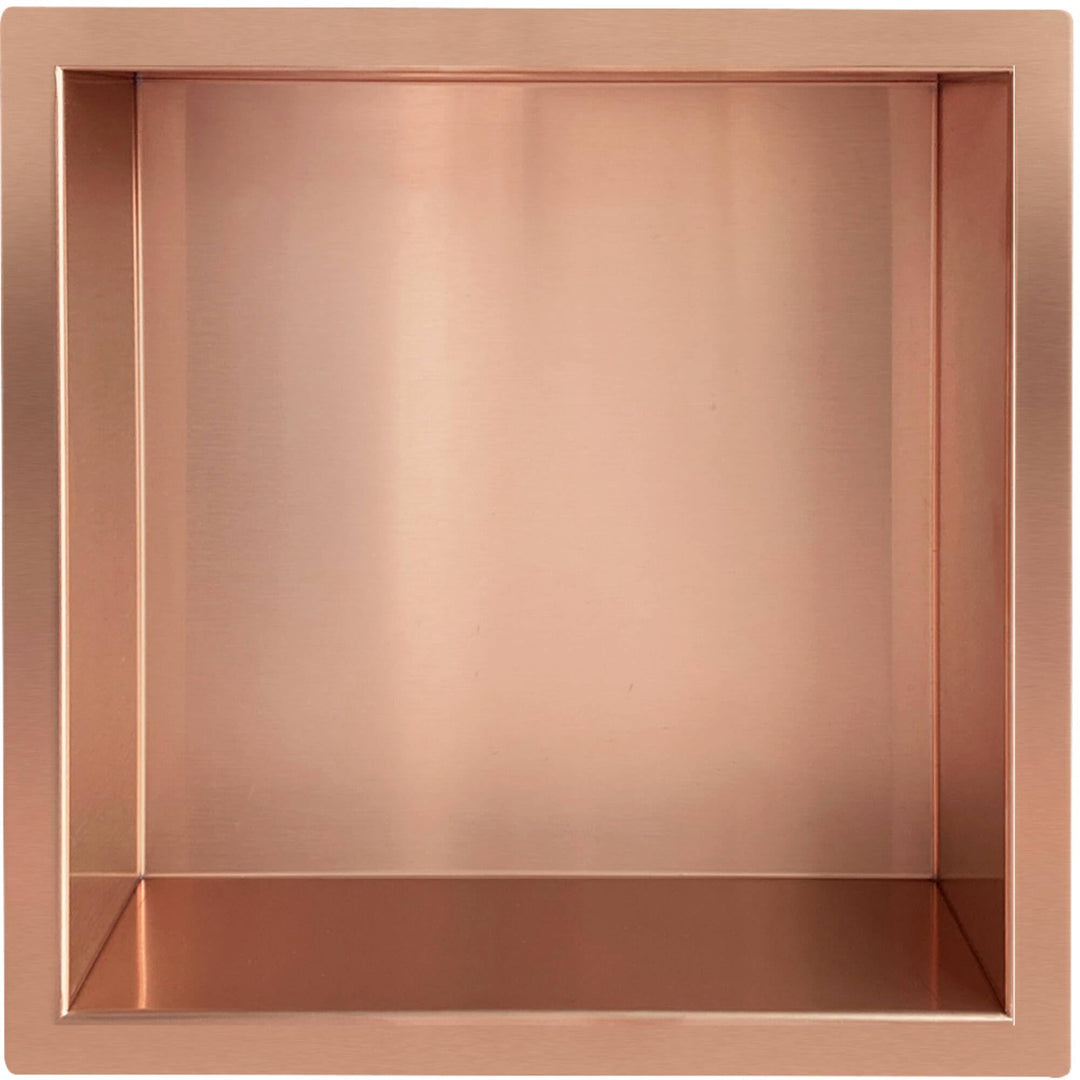 Shine Einbau-Nische 30x30x10 cm Gebürstetes Kupfer Kupfer 30x30x10 cm, Kupfer 30x30x10 cm