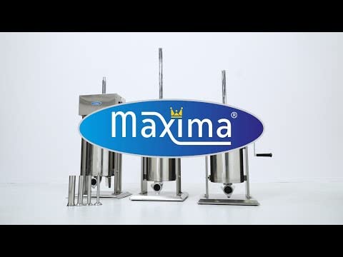 Maxima Gastro Wurstfüller - 12 l - Vertikal - inkl. 4 Füllrohre
