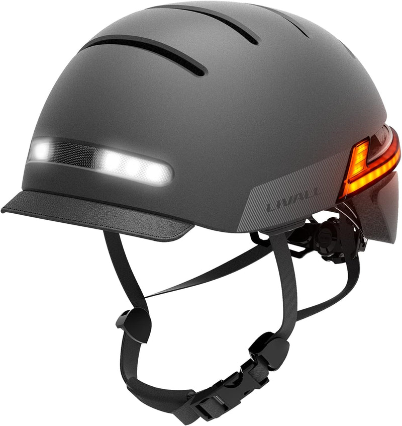 LIVALL Smart Fahrradhelm mit LED-Blinker mit Moderne Lautsprecher und Mikrofone, Radhelm mit Bluetoo