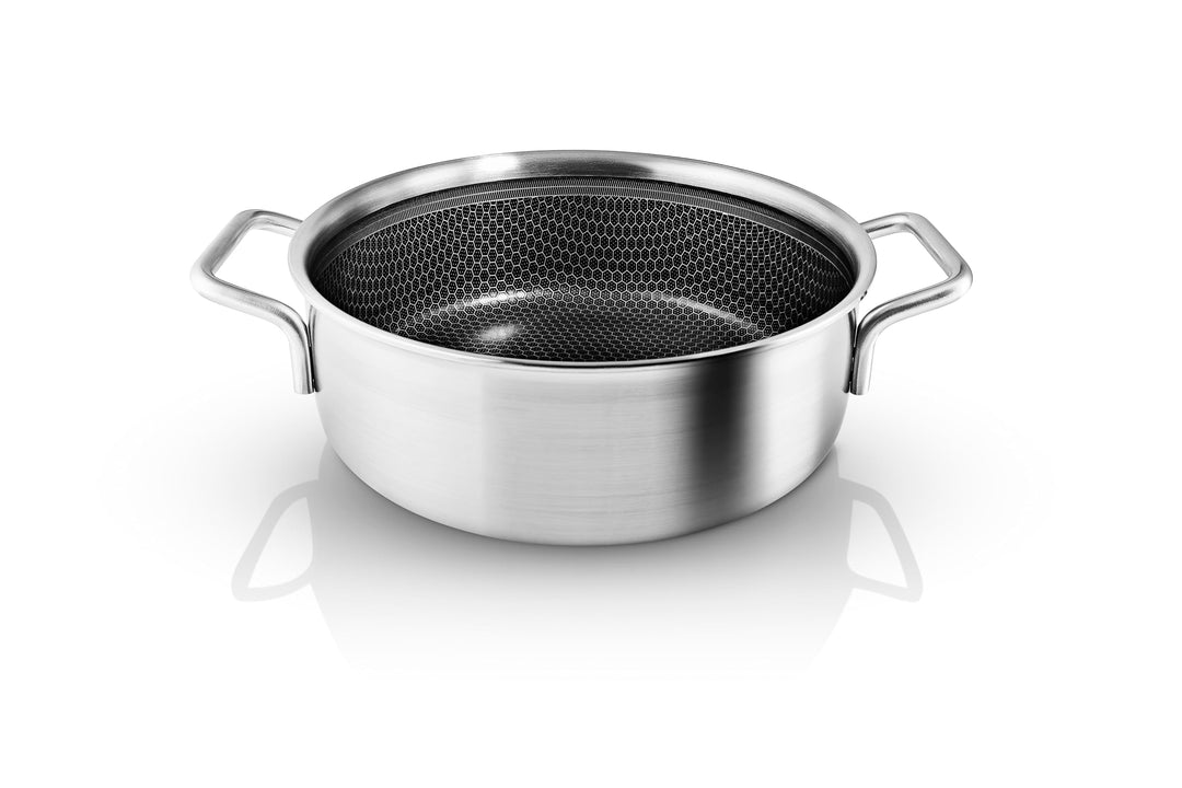 Eva Trio | Multi Sauteuse m. 2 Griffen 24 cm Mosaic keramische Slip-Let-Antihaftbeschichtung | Der S