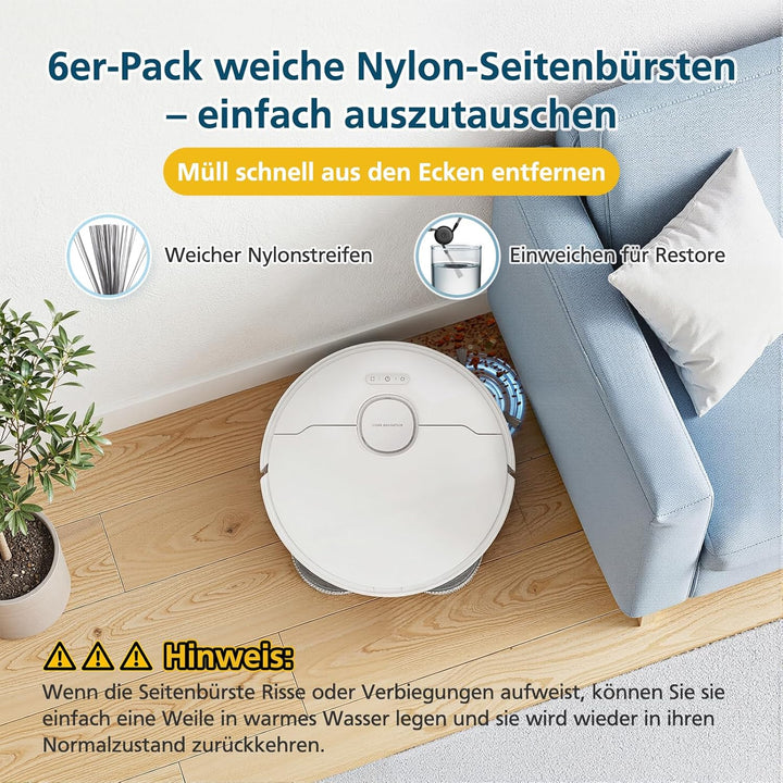 TriCut-Bürste Zubehör für Dreame X40 Ultra Complete/X40 Ultra /L40 Ultra/X40 Master/L10s Ultra Gen 3