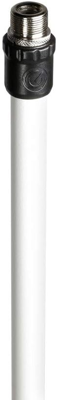 Gravity MS 23 W - Mikrofonständer, gerade, mit Tellerfuss, weiss