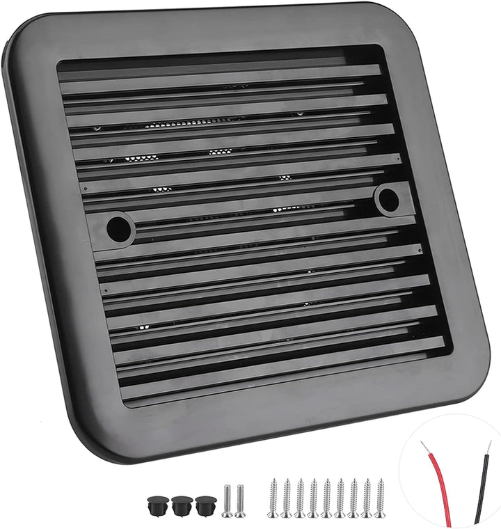 RV Side Vent Fan, 12V 4W 3000 U/min Air Vent Ventilation Abluftventilator Cooling Abluftventilator,
