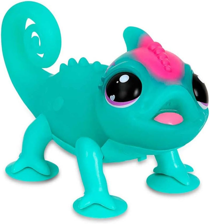 Giochi Preziosi Chamäleon Little Live Pets Sunny Interaktives Chamäleon mit Saugnäpfen, ändert die F