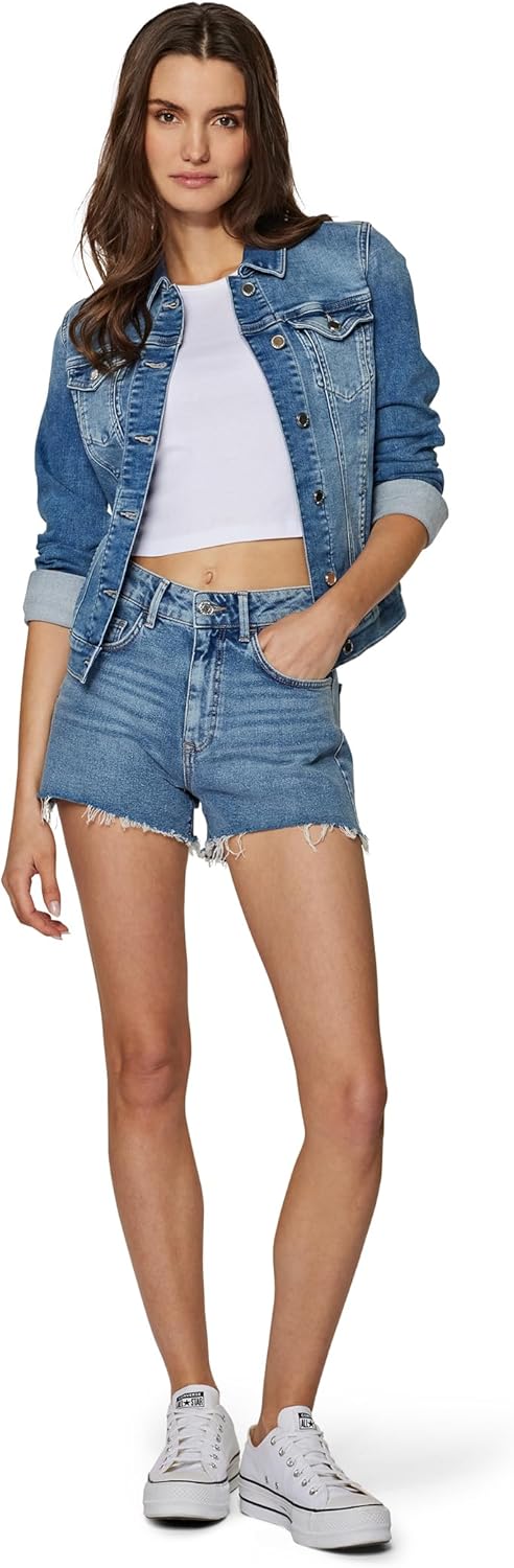 Mavi Damen Serra Jeans-Shorts 31 Blau, 31 Blau