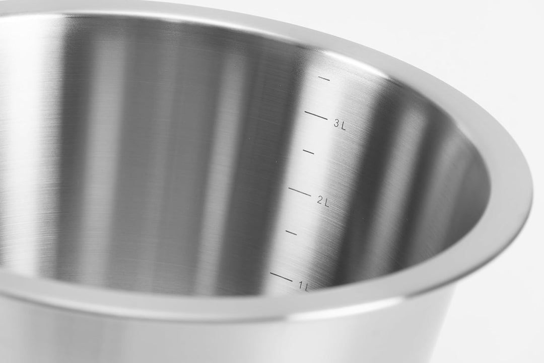 cookvision Edelstahltopf, Chrom-Nickel-Edelstahl, platzsparend, Induktionstopf für alle Herdarten, I