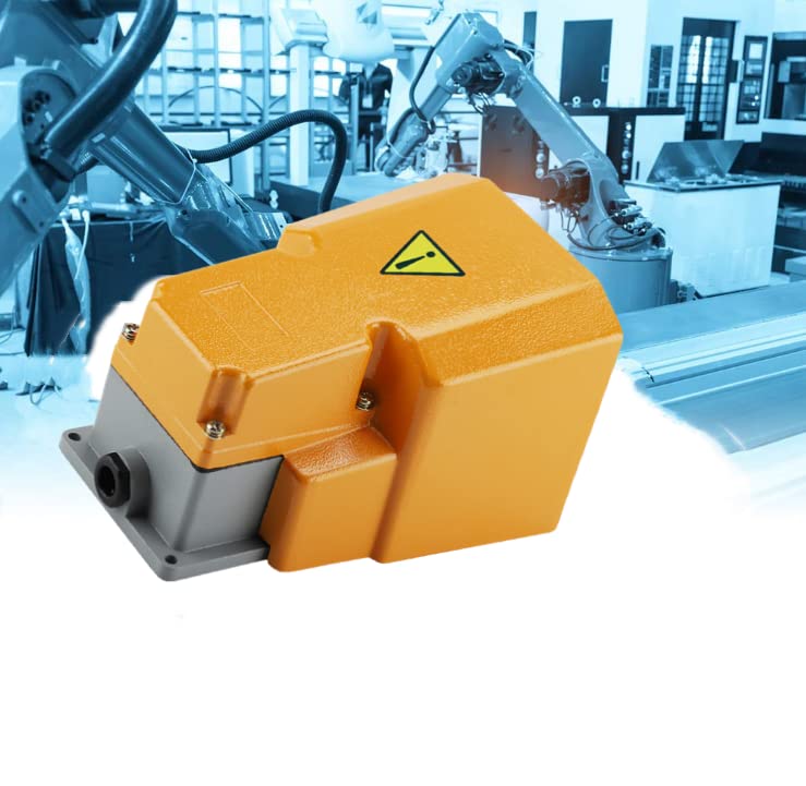 Fusspedalschalter, 250 V, 10 A, Aluminiumlegierung, ölbeständig, korrosionsbeständig, Fusspedal, Ein