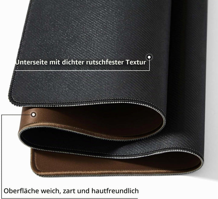 Schreibtischunterlage Mauspad, Mauspad XL 700 x 300mm, Mausunterlage Gross, Gaming Mouse Pad, Auslau
