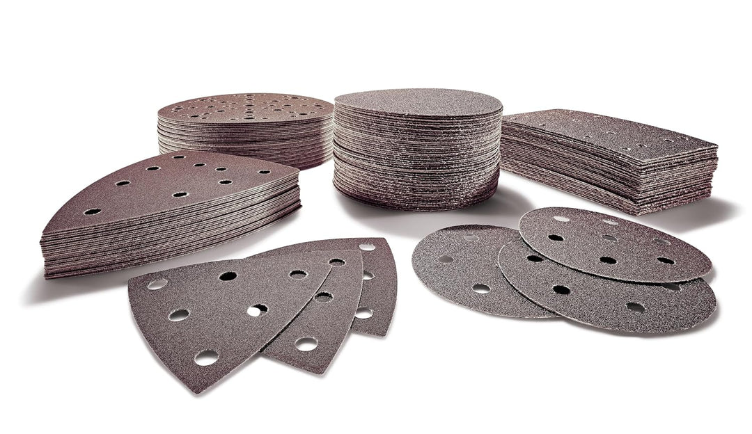 FESTOOL 575189 Multi-Jetstream Schleifscheiben Rubin2, Durchmesser 150 mm, Korn 100 mm, 50 Stück Kor