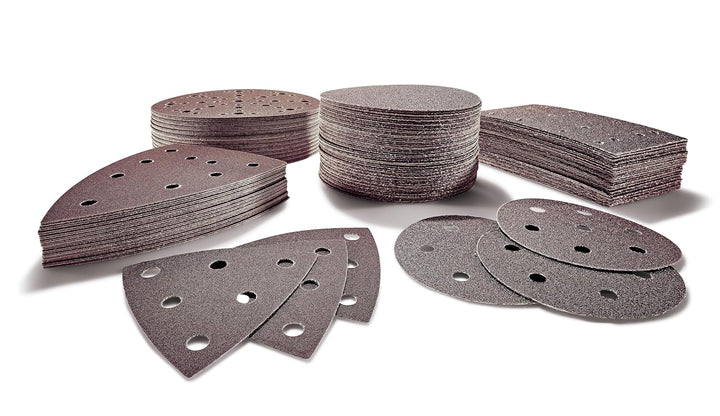 FESTOOL 575189 Multi-Jetstream Schleifscheiben Rubin2, Durchmesser 150 mm, Korn 100 mm, 50 Stück Kor