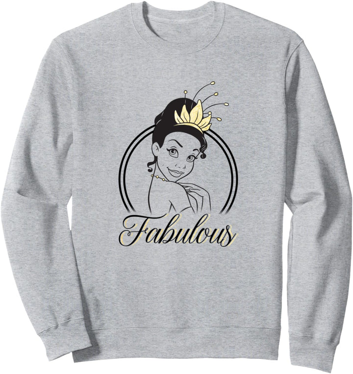 Disney Princess And The Frog Tiana Over Shoulder Fabulous Sweatshirt
