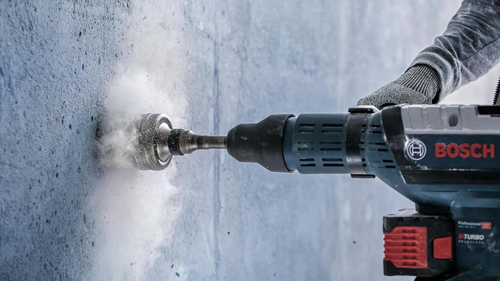Bosch Professional Hohl-Bohrkrone SDS-max-9 Core Cutter zweiteilig mit Gewinde (Ø 45 mm) 45 mm 80 mm
