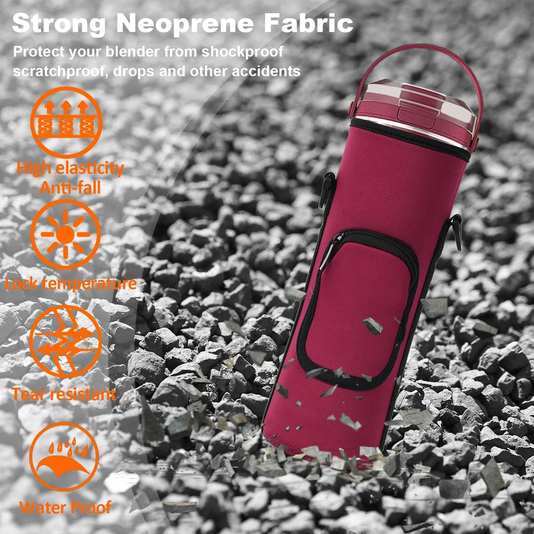 Aufbewahrungstasche für Ninja Portable Blender Staubschutzhülle mit Schultergurt, Zubehörtasche für