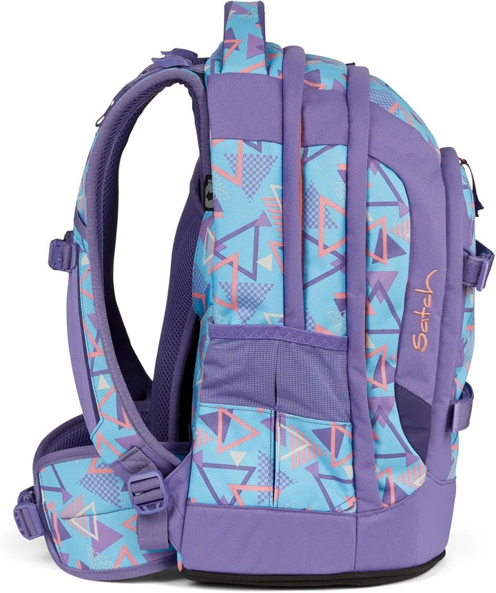 Satch Pack Bundle ab 5. Klasse ergonomisch 4-teilig 30L Stauraum standfest Organisationstalent 80s D