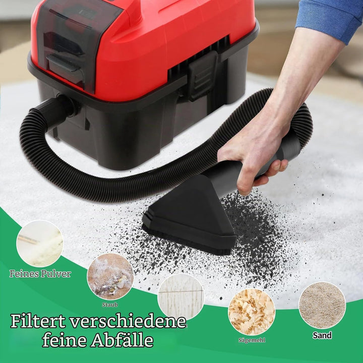 15 Stück Schmutzfangsack 10 L für Einhell TE-VC 18/10 Li Nass-Trockensauger, Einhell 1810/1812 Staub
