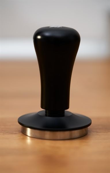 Eureka dynamometrischer Tamper Ø 58mm Easy Espresso aus Edelstahl schwarz