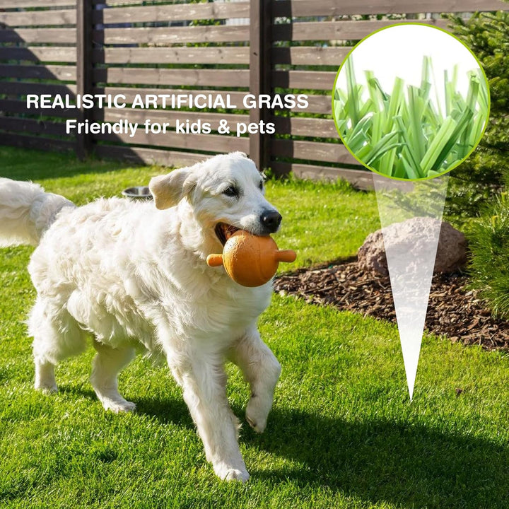 Wiederverwendbare Hundetoilette Hunde Rasenteppich: 50×70cm Künstlicher Grasteppich, Premium Kunstra