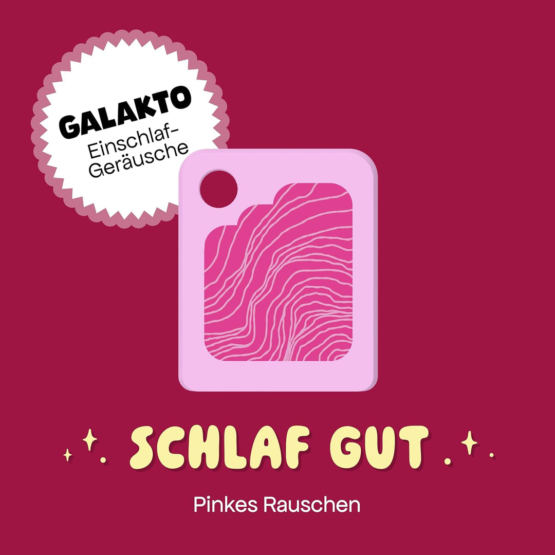 Galakto Audio-Token: Schlaf gut - Pinkes Rauschen, Klangwelten für Kinder ab 3 Jahren, Spielzeit ca.