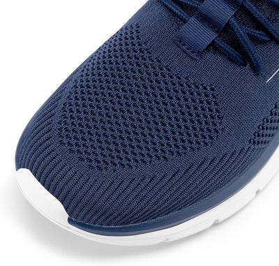 FitVille Extra Weit Laufschuhe Herren Gedämpft Joggingschuhe Helle Sohle Strassenlaufschuhe Atmungsa