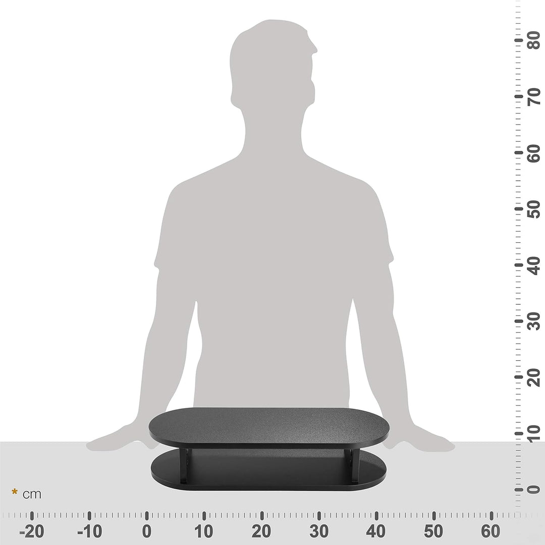 RICOO Monitorständer Schreibtischaufsatz Monitor Ständer für Computermonitore FS0116 Schreibtisch Au