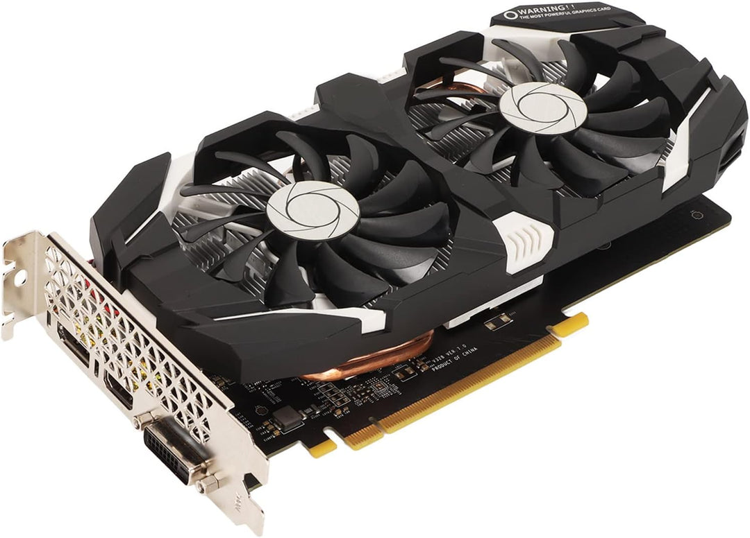 Annadue GTX 1060 Grafikkarte, 6 GB/5 GB/3 GB GDDR5 192 Bit Gaming Video Grafikkarte mit Zwei Lüftern