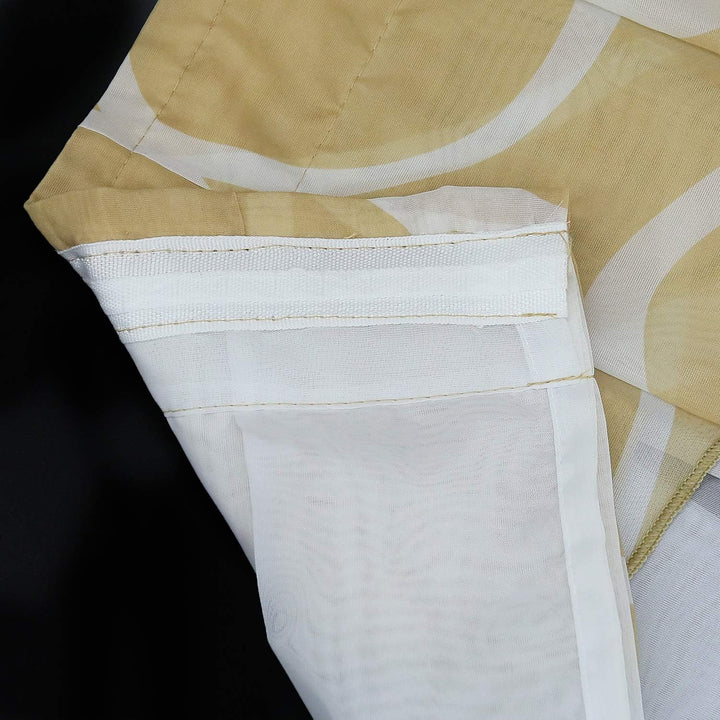 SCHOAL Scheibengardinen Küche Bistrogardinen Voile Transparente Kurzgardinen Kleinfenster Gardinen m