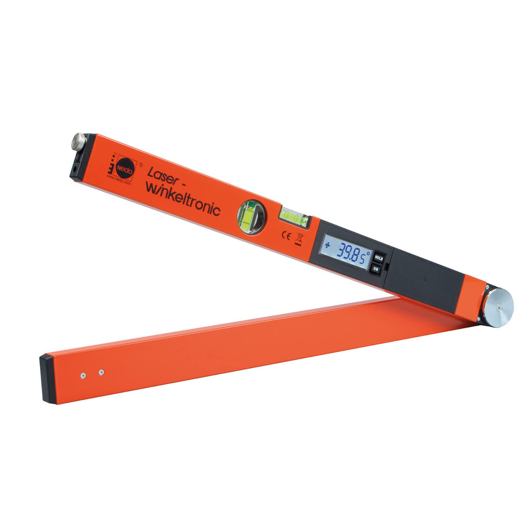NEDO GMBH & CO.KG 460613 Winkelmessgerät L.605mm 1Lasermodul Laser-Winkeltronic NEDO 0,5mm/m genau