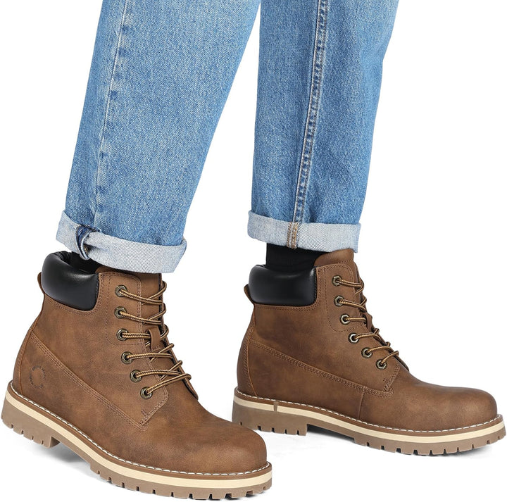 Bruno Marc Winterschuhe Herren Winterstiefel Jungs Warm Gefüttert Schneestiefeletten Kurzschaft Arbe