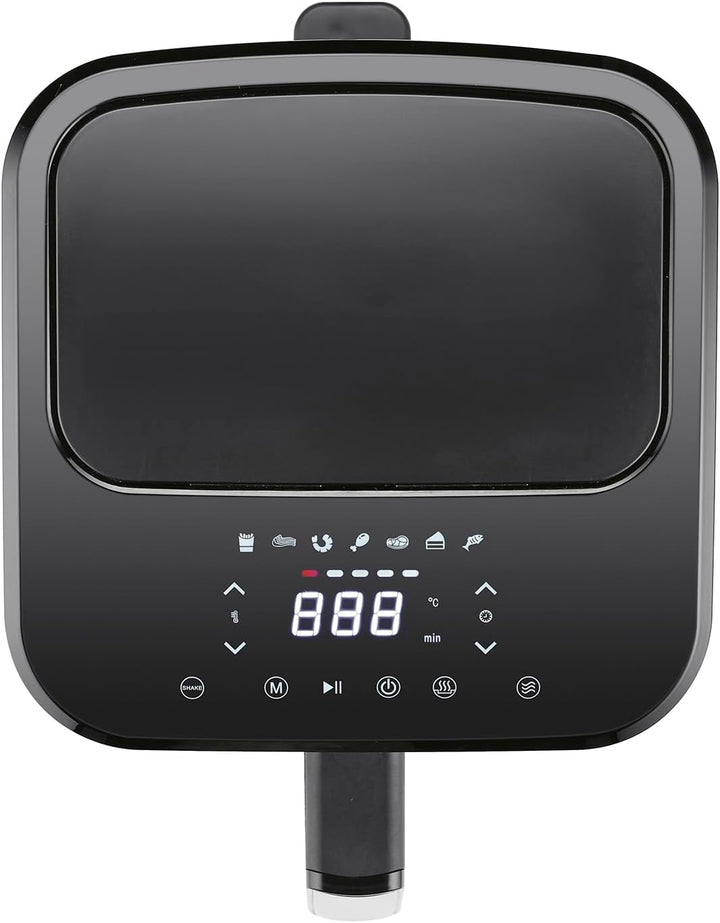 GOURMETmaxx Digitale Heissluftfritteuse | 4L Airfryer mit Timer & Touchscreen | Fritteuse mit vielse