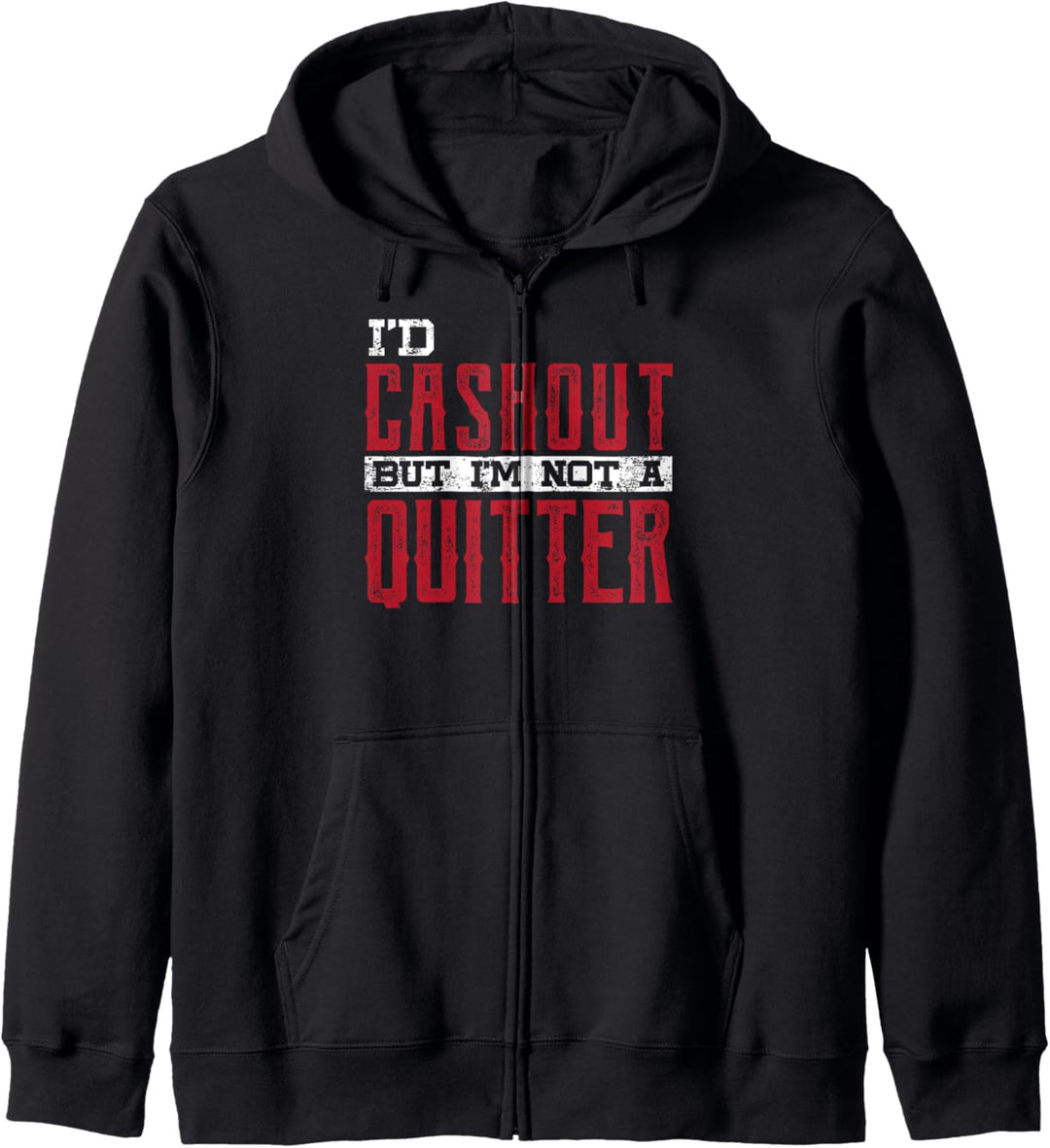 Ich bin kein Drückeberger Lustiger Geschenk-Entwurf für das Kapuzenjacke