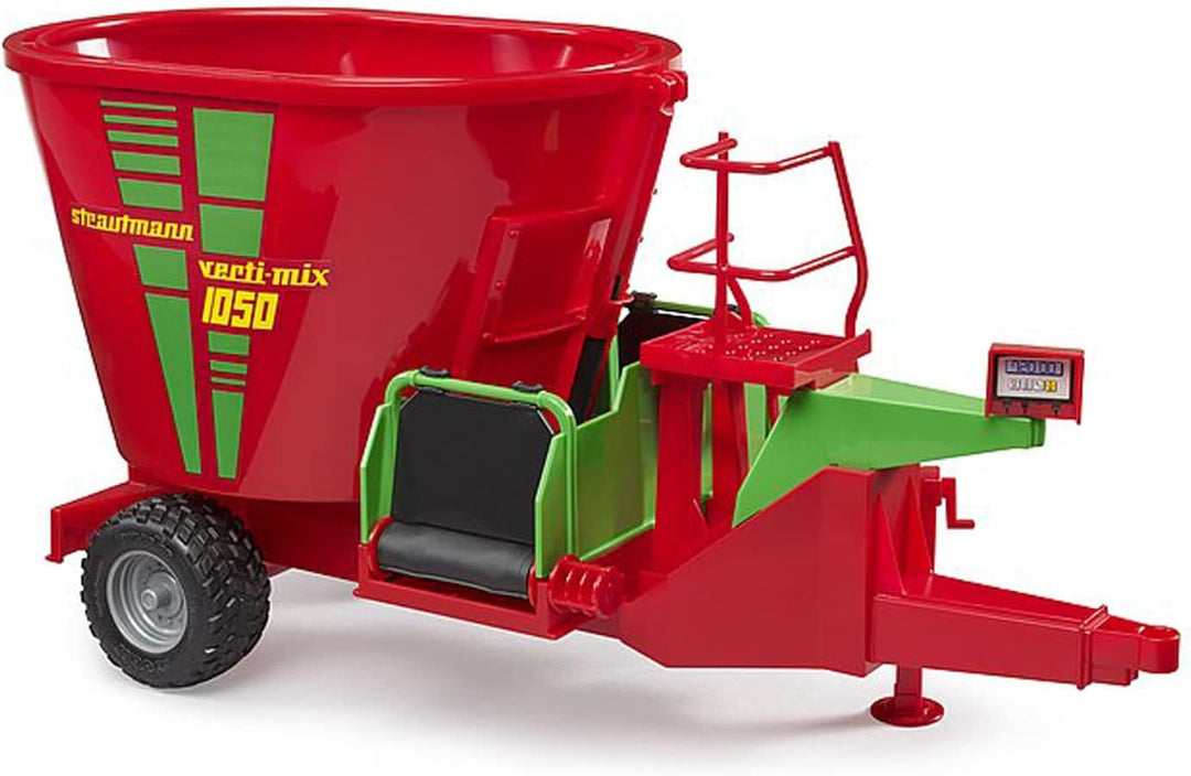 bruder 02127 - Strautmann Verti-Mix 1050 Futtermischwagen - 1:16 Mischwagen Bauernhof Pferdehof Land