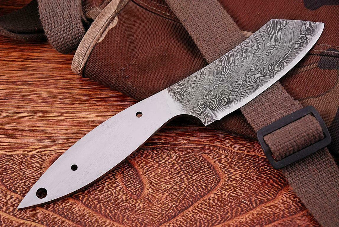 Damast Klinge Handgeschmiedete Damast Rohling Damascus blank blade 975EA
