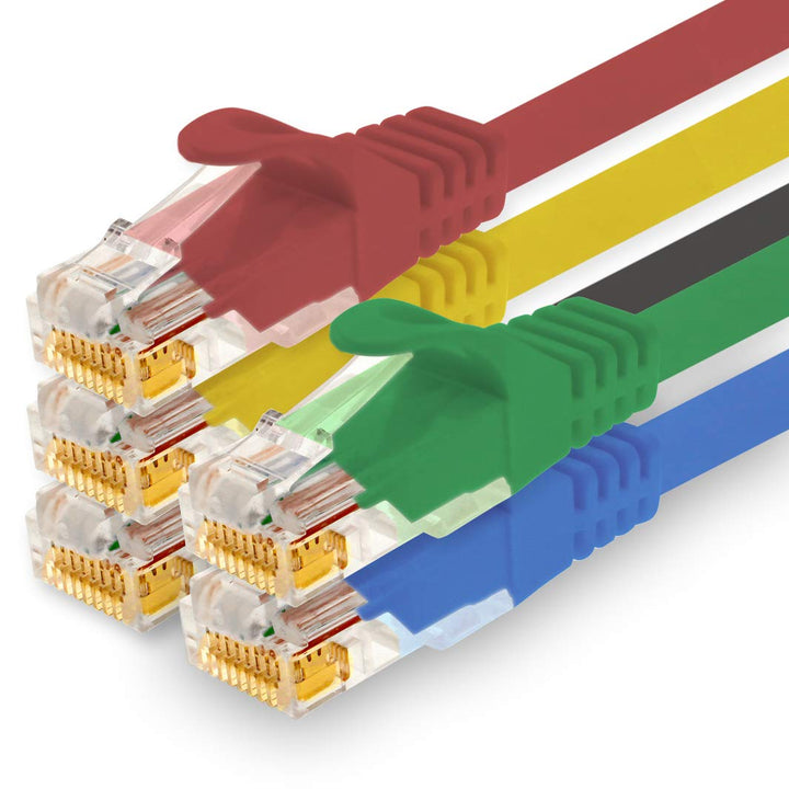 10m Netzwerkkabel, Ethernet, Lan & Patchkabel für maximale Internet Geschwindigkeit & verbindet alle