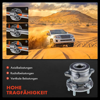 Frankberg 1x Radnabe Radlagersatz Hinterachse Kompatibel mit Forester SH 2.0L 2.5L 2008-2012 Legacy