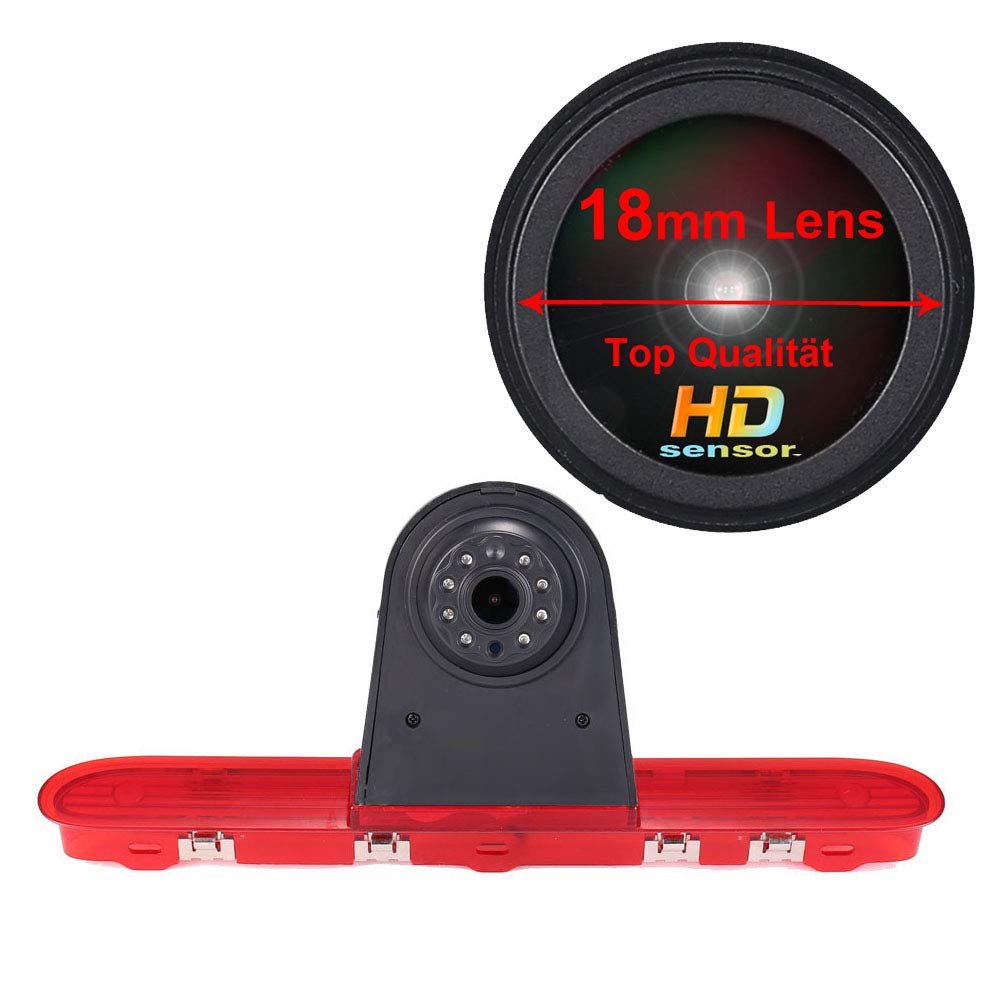 18mm Top Qualität Bremsleuchte Kamera Bremslicht Rückfahrkamera Transporter für Toyota ProAce 2/Vers