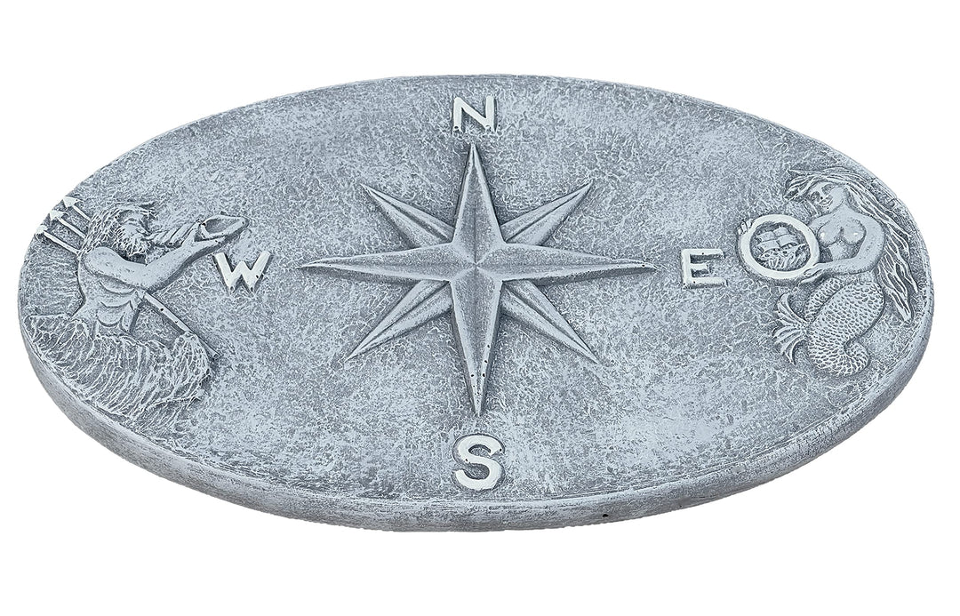 Stone and Style Wandrelief Meer Il Mare frostfest massiver Steinguss