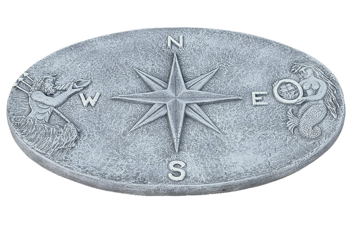 Stone and Style Wandrelief Meer Il Mare frostfest massiver Steinguss