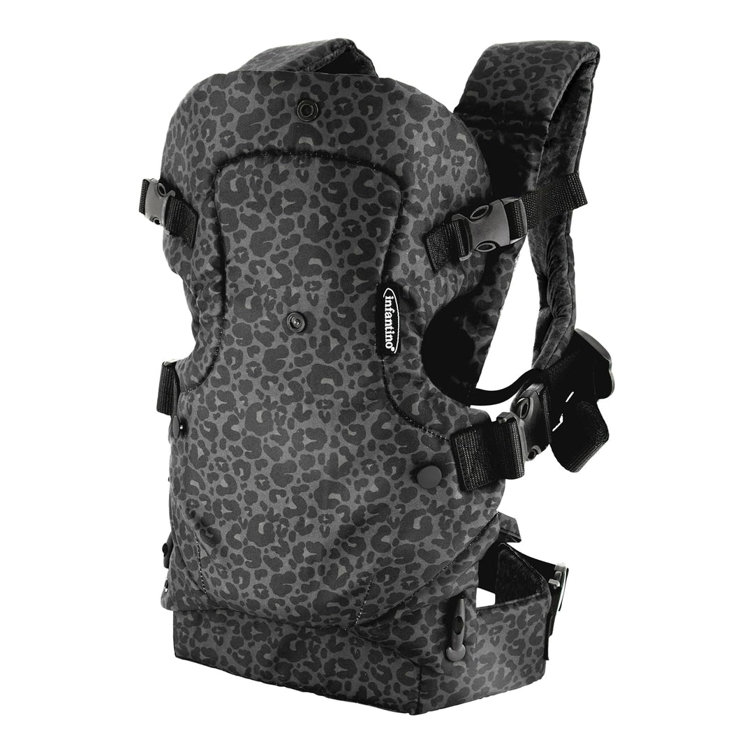Infantino Flip Advanced 4-in-1 Babytrage, Ergonomisch, Umwandelbar, mit Blickrichtung Nach Innen und