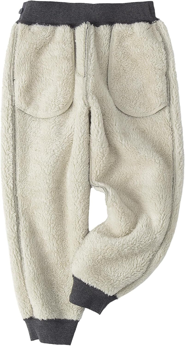 Happy Cherry Jungen Winterhose aus Fleece Futter Kinder Warm Baumwolle Hose Verdickte Sport Outdoorh
