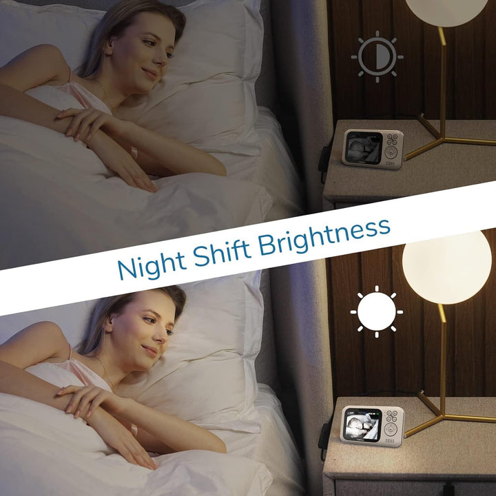 Babyphone mit Kamera, TakTark Babyfon mit Kamera 3.2'' Video Baby Monitor, Kamera und Audio Babyphon