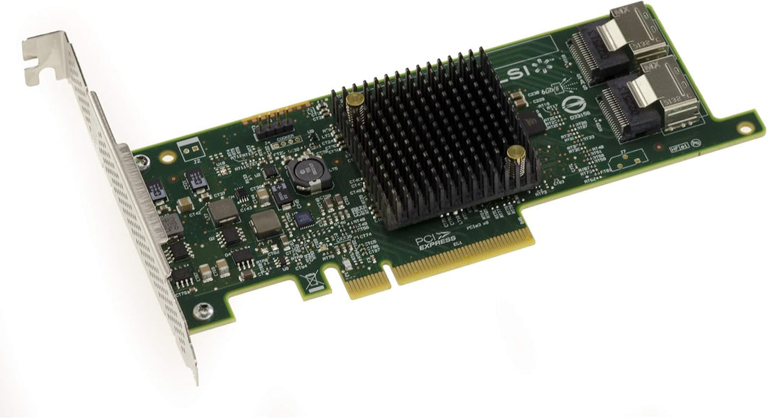 KALEA-INFORMATIQUE PCIe 3.0 SAS 6GB Controller-Karte mit 8 internen Ports Modell LSI 9217-8i mit Rai