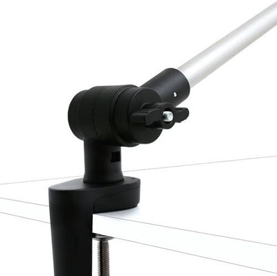 System-S Tischhalterung Halter mit Schwenkarm Flexibel Ständer Stand mit Tischklemme für iPad Pro (1