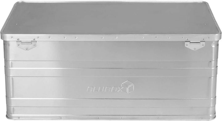 ALUBOX B140 - Aluminium Transportbox 140 Liter Alukiste Campingkiste - wasserabweisend - Staubschutz