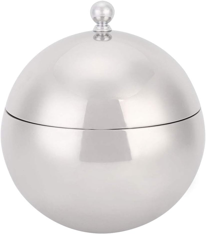 Eiskübel mit Deckel, Eiswürfelbehälter, Eiskübel aus Edelstahl in Kupferoptik, eisbehälter für Whisk